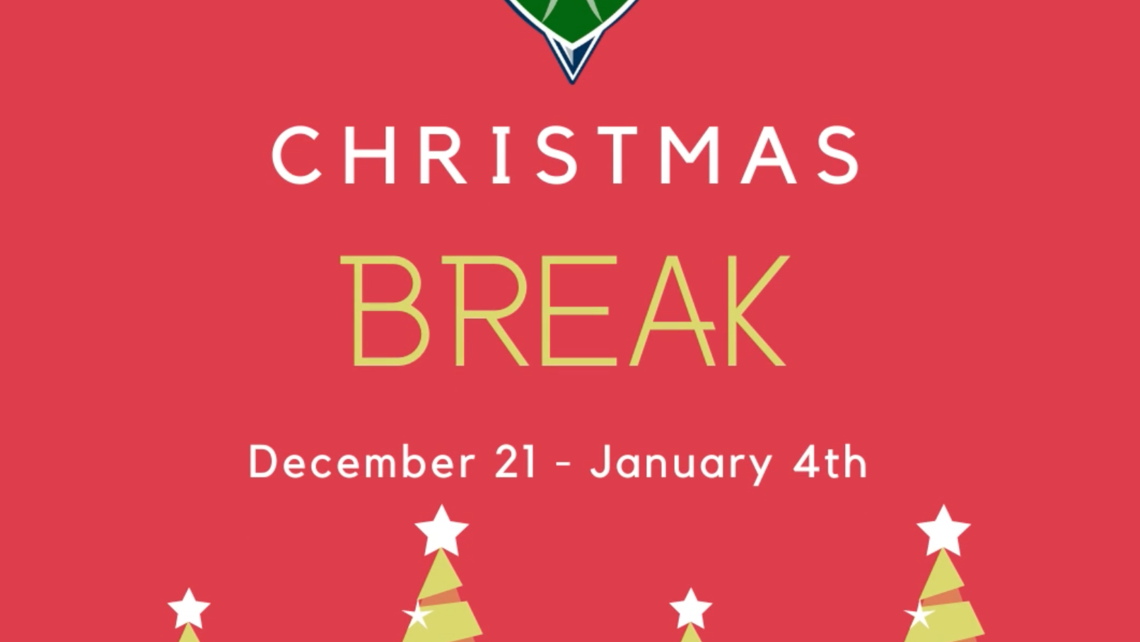 Christmas Break December 21January 4th St. Elizabeth Ann Seton