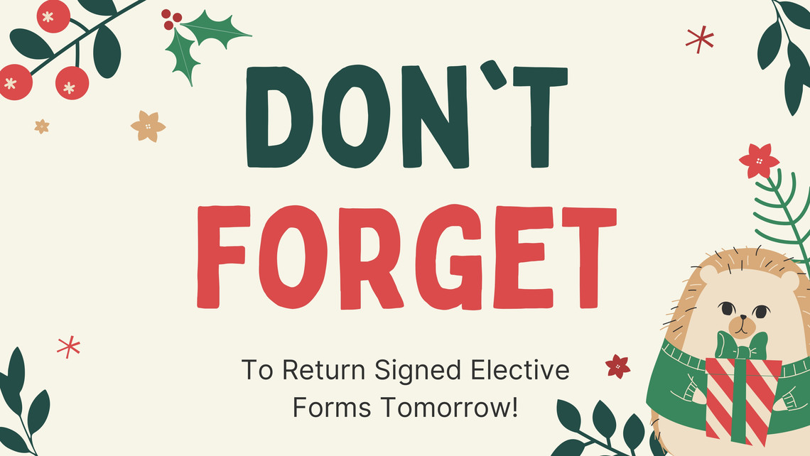 signed elective forms